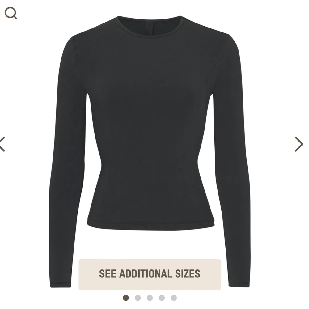 NEW VINTAGE CROPPED LONG SLEEVE T-SHIRT LARGE